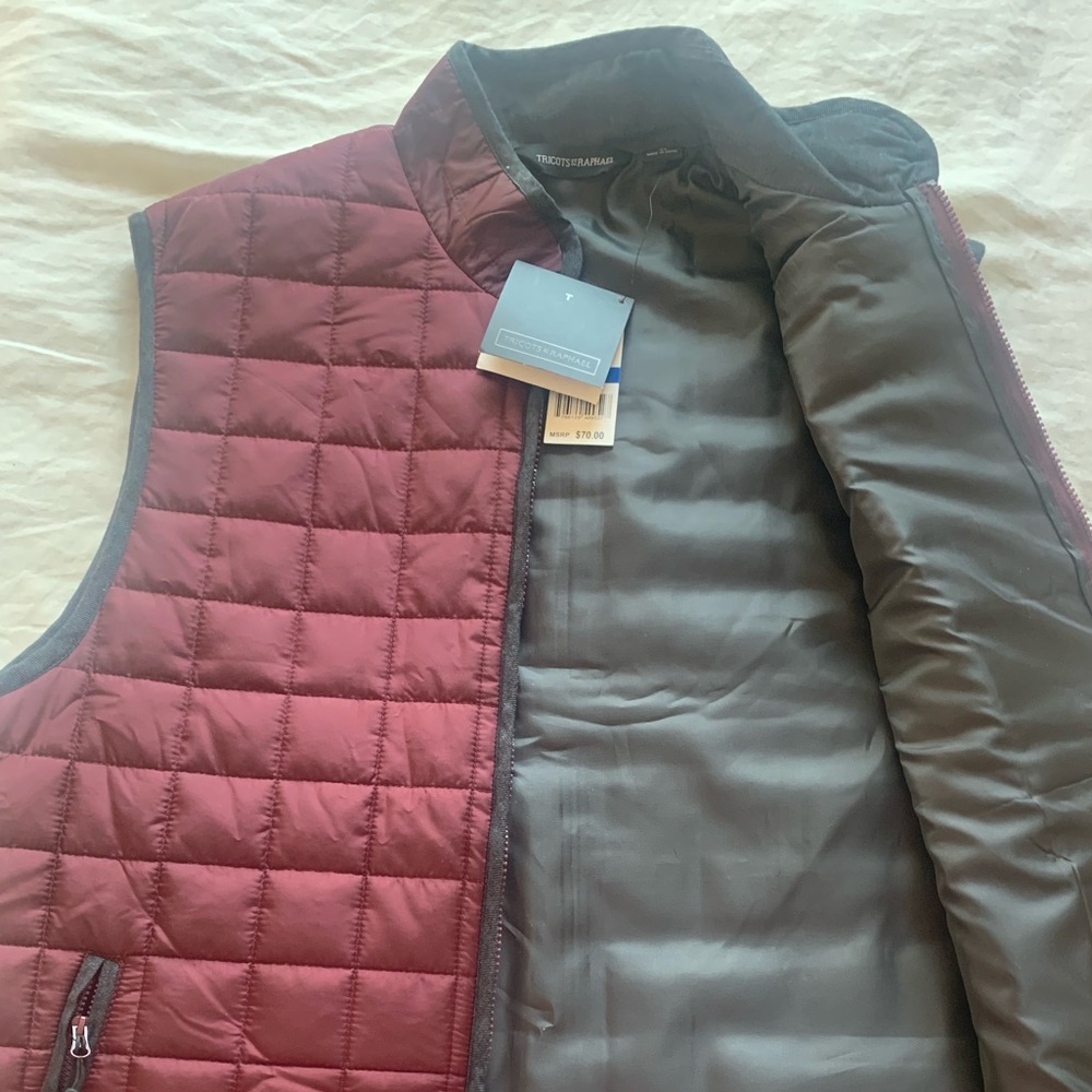 Tricots st Raphael NWT vest -XL